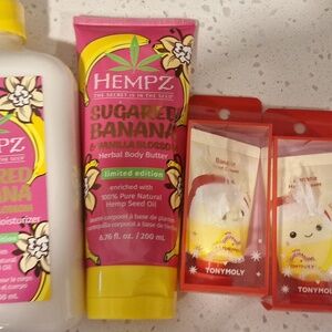 Hempz And Tony Moly Banana Bundle